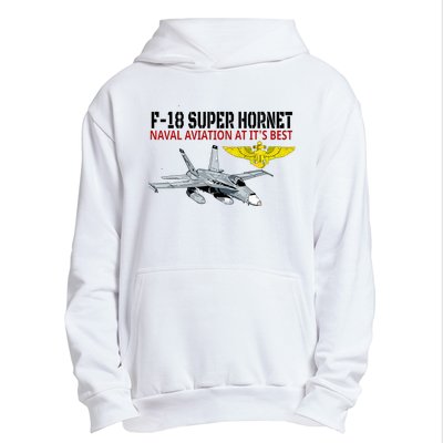 The F 18 Super Hornet In Action.Naval Aviation At Its Best. Urban Pullover Hoodie