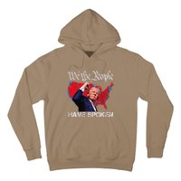 Trump Fight 2024 We The People Have Spoken Election Map Hoodie