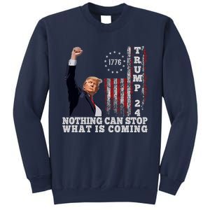 Trump Fight 2024 Nothing Can Stop Trump Shot Sweatshirt