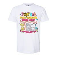 Teacher Freedom 2024 School Out Softstyle CVC T-Shirt