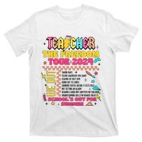 Teacher Freedom 2024 School Out T-Shirt