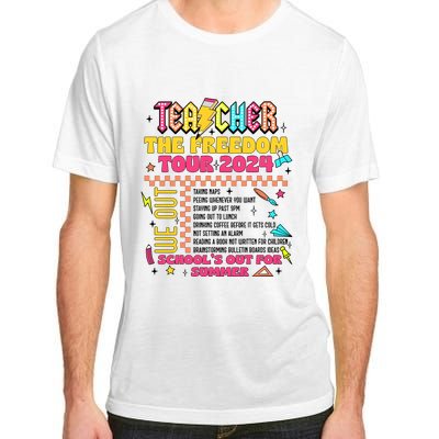 Teacher Freedom 2024 School Out Adult ChromaSoft Performance T-Shirt