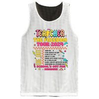 Teacher Freedom 2024 School Out Mesh Reversible Basketball Jersey Tank