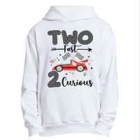 Two Fast 2 Curious Racing 2nd Birthday gift Urban Pullover Hoodie