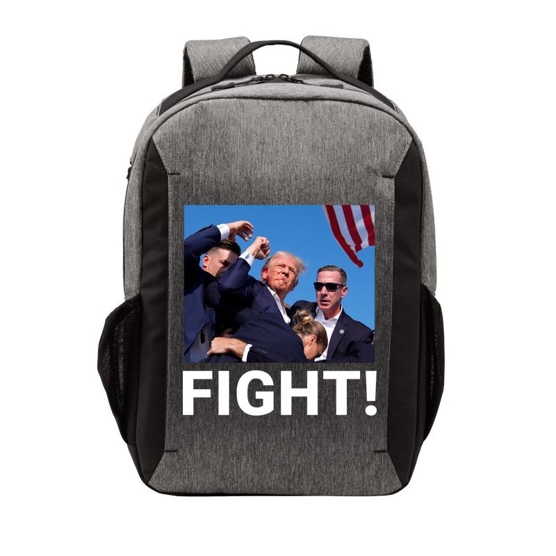 Trump Fight 2024 Usa Flag Save Our Republic Pennsylvania Rally 2024 Vector Backpack