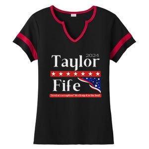 Taylor Fife 2024 Presidential Campaign Design Ladies Halftime Notch Neck Tee