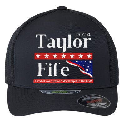 Taylor Fife 2024 Presidential Campaign Design Flexfit Unipanel Trucker Cap