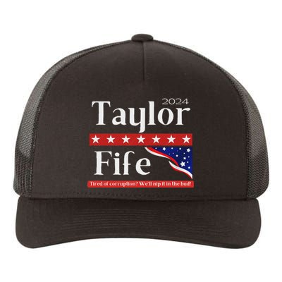 Taylor Fife 2024 Presidential Campaign Design Yupoong Adult 5-Panel Trucker Hat