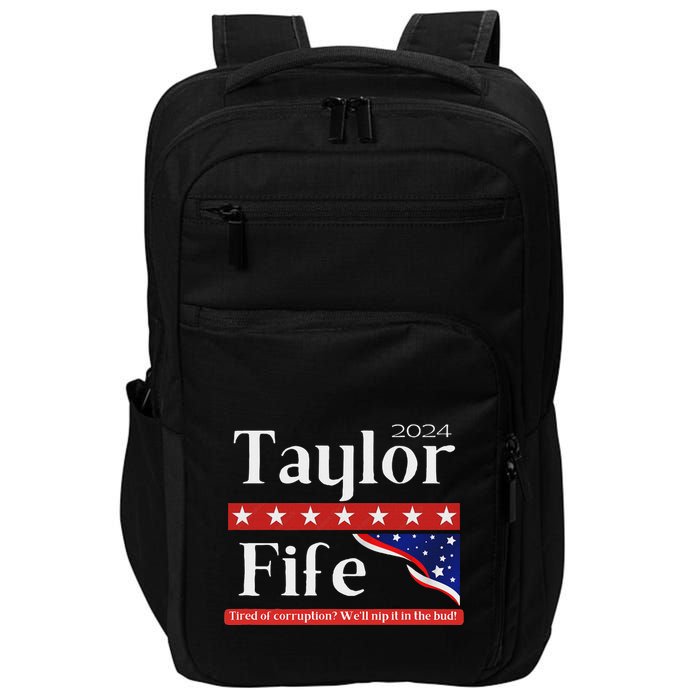 Taylor Fife 2024 Presidential Campaign Design Impact Tech Backpack