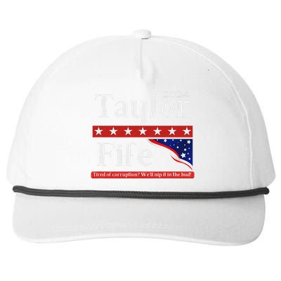 Taylor Fife 2024 Presidential Campaign Design Snapback Five-Panel Rope Hat