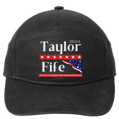 Taylor Fife 2024 Presidential Campaign Design 7-Panel Snapback Hat