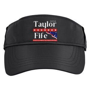 Taylor Fife 2024 Presidential Campaign Design Adult Drive Performance Visor