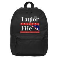 Taylor Fife 2024 Presidential Campaign Design 16 in Basic Backpack