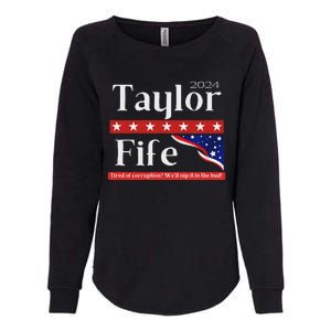 Taylor Fife 2024 Presidential Campaign Design Womens California Wash Sweatshirt