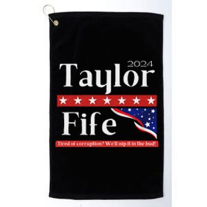 Taylor Fife 2024 Presidential Campaign Design Platinum Collection Golf Towel