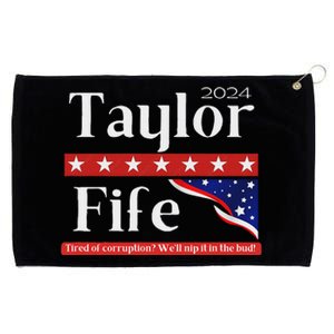 Taylor Fife 2024 Presidential Campaign Design Grommeted Golf Towel