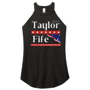 Taylor Fife 2024 Presidential Campaign Design Women's Perfect Tri Rocker Tank