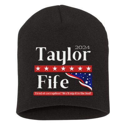 Taylor Fife 2024 Presidential Campaign Design Short Acrylic Beanie