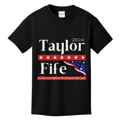 Taylor Fife 2024 Presidential Campaign Design Kids T-Shirt