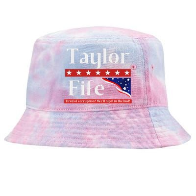 Taylor Fife 2024 Presidential Campaign Design Tie-Dyed Bucket Hat