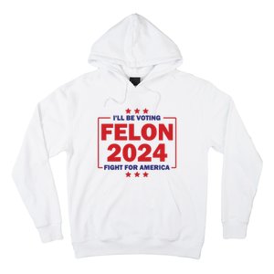 Trump Felon 2024 Donald Trump Trial Sham Convicted Felon For President Hoodie