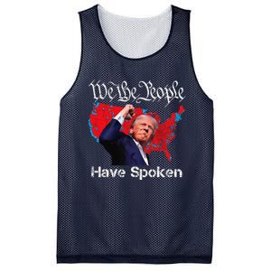 Trump Fight 2024 We The People Have Spoken Election Map Mesh Reversible Basketball Jersey Tank