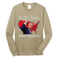 Trump Fight 2024 We The People Have Spoken Election Map Long Sleeve Shirt