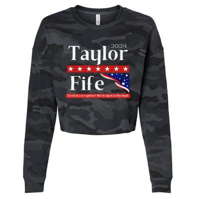 Taylor Fife 2024 Cropped Pullover Crew