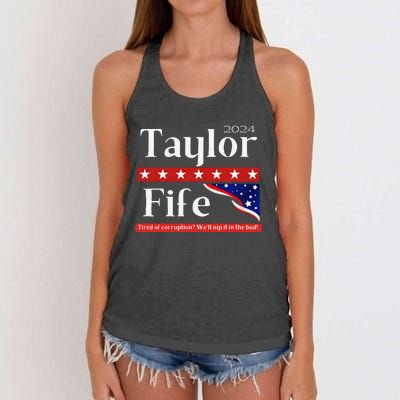 Taylor Fife 2024 Women's Knotted Racerback Tank