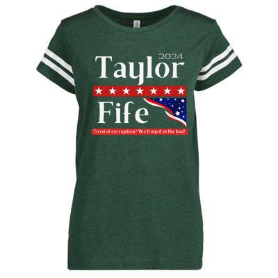 Taylor Fife 2024 Enza Ladies Jersey Football T-Shirt