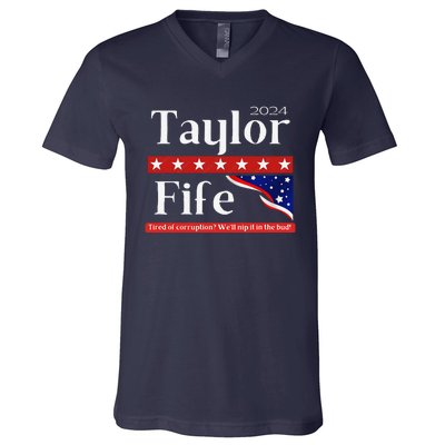 Taylor Fife 2024 V-Neck T-Shirt