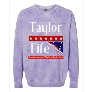 Taylor Fife 2024 Colorblast Crewneck Sweatshirt