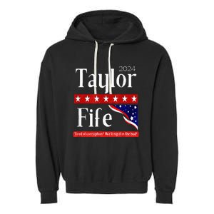 Taylor Fife 2024 Garment-Dyed Fleece Hoodie