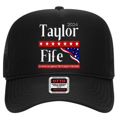 Taylor Fife 2024 High Crown Mesh Back Trucker Hat