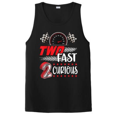 Two Fast 2 Curious Racing 2nd Birthday Two Fast Birthday PosiCharge Competitor Tank