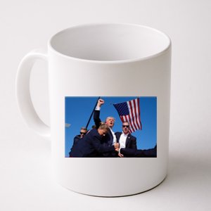 Trump Fight 2024 Trump Shot Fight Coffee Mug