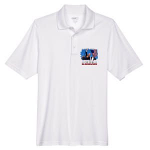 Trump Fight 2024 Never Surrender President Support Men's Origin Performance Pique Polo