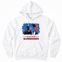 Trump Fight 2024 Never Surrender President Support Hoodie