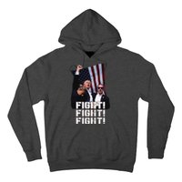 Trump Fight 2024 Trump Shot Fight Trump 2024 Hoodie