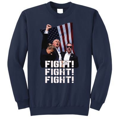 Trump Fight 2024 Trump Shot Fight Trump 2024 Sweatshirt