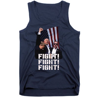 Trump Fight 2024 Trump Shot Fight Trump 2024 Tank Top