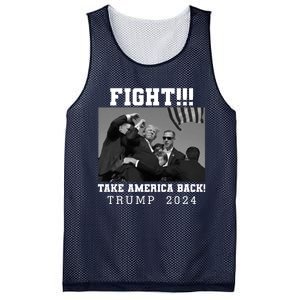 Trump Fight 2024 Trump Shot Fight Trump 2024 Mesh Reversible Basketball Jersey Tank