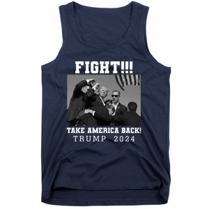 Trump Fight 2024 Trump Shot Fight Trump 2024 Tank Top