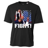 Trump Fight 2024 Trump Shot Fight Trump 2024 Cooling Performance Crew T-Shirt