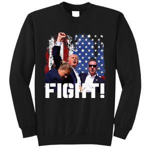 Trump Fight 2024 Trump Shot Fight Trump 2024 Sweatshirt