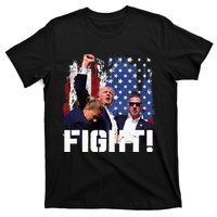 Trump Fight 2024 Trump Shot Fight Trump 2024 T-Shirt