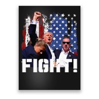 Trump Fight 2024 Trump Shot Fight Trump 2024 Poster