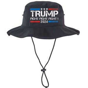 Trump Fight 2024 Trump Shot Fight Trump 2024 Legacy Cool Fit Booney Bucket Hat