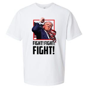 Trump Fight 2024 Trump Shot Fight Trump 2024 Sueded Cloud Jersey T-Shirt