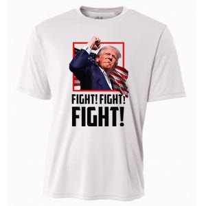 Trump Fight 2024 Trump Shot Fight Trump 2024 Cooling Performance Crew T-Shirt